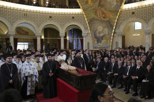 Κηδεία του Αρχιεπισκόπου Αναστάσιου στα Τίρανα